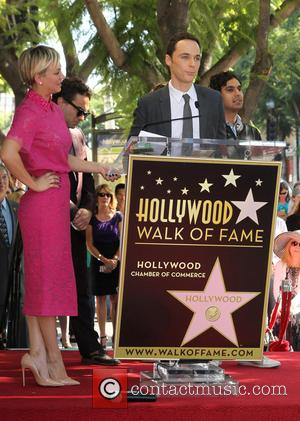 Kaley Cuoco and Jim Parsons - Star of the American TV show 'The Big Bang Theory' Kaley Cuoco was given...