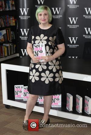 Lena Dunham - Lena Dunham signs copies of her book 'Not That Kind of Girl' at Waterstones - London, United...