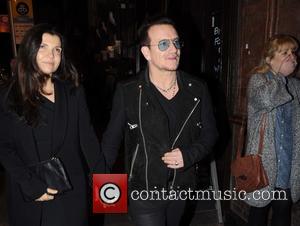 Ali Hewson and Bono - Lead singer of the Irish rock band U2, Bono held a private dinner party for...