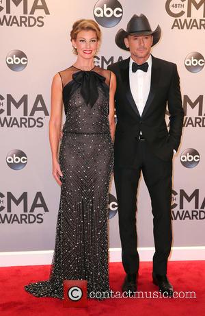 Faith Hill and Tim McGraw - Shots of a variety of stars as they took to the red carpet for...