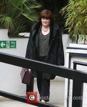 Susan Boyle - Susan Boyle outside the ITV Studios - London, United Kingdom - Thursday 13th November 2014
