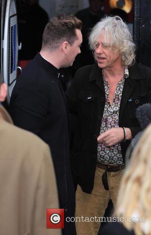 Sam Smith and Sir Bob Geldof