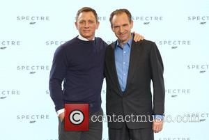 Daniel Craig and Ralph Fiennes - SShots of the stars of 'Spectre' the new James Bond film as they arrived...