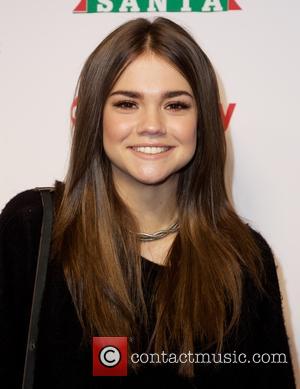 Maia Mitchell - Photographs of the annual ABC family's 25 Days of Christmas Winter Wonderland which was held at the...