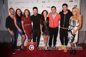 Artem Chigvintsev, Jenna Johnson, Sharna Burgess, Valentin Chmerkovskiy, Meryl Davis, Maksim Chmerkovskiy and Peta Murgatroyd - dances with Olympic gold...