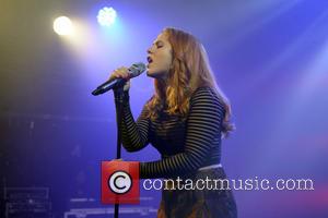 Katy B - Shots of British pop stars Katy B and Alexandra Burke as they gave live performances at G-A-Y's...