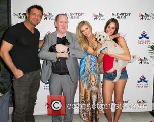 Romain Zago and Joanna Krupa - Angels for Animals Rescue presents 'Paws for Prayers 2015' at the Chakrasamvara Center, Miami...