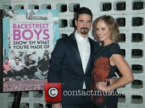 Kevin Richardson and Mandy Richardson - A variety of stars were snapped as they arrived for the Premiere Of Gravitas...