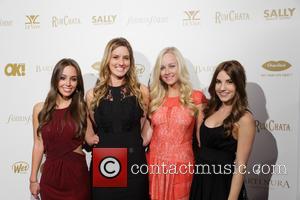 Kelley Weaver, Lexie Elson, Tori Sanchez and Kyrstin Riley - OK! Magazine pre-Grammy party at Lure Nightclub with a performance...