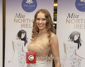 Zoe Salmon - Miss Northern Ireland 2015 at the Europa Hotel - Dublin, Ireland - Thursday 5th February 2015
