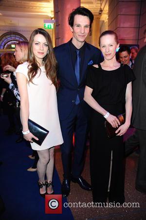 Alice Dwyer, Sabin Tambrea and Susanne Wuest - 65th Berlin International Film Festival (Berlinale) - Blue Hour party by ARD...