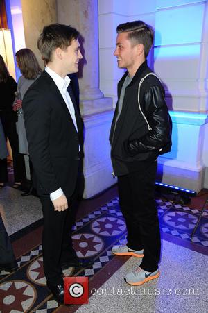 Jonas Nay and Jannik Schuemann - 65th Berlin International Film Festival (Berlinale) - Blue Hour party by ARD & Degeto...