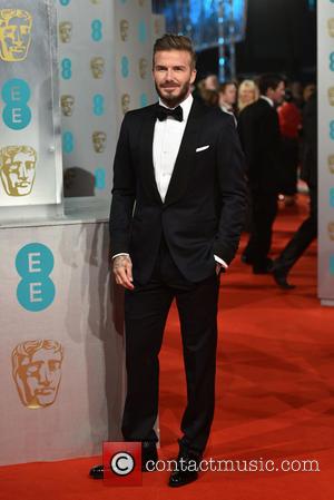David Beckham - Various stars of film and television were photographed on the red carpet as they arrived for the...