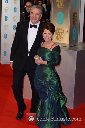 Jim Carter and Imelda Staunton - Various stars of film and television were photographed on the red carpet as they...