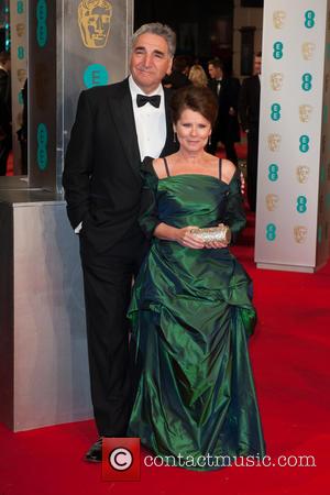 Jim Carter and Imelda Staunton - EE British Academy Film Awards (BAFTA) at The Royal Opera House - Red Carpet...