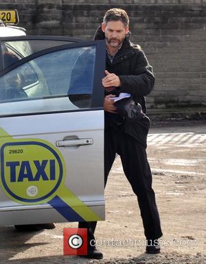 Eric Bana - Vanessa Redgrave and Eric Bana on the set of 'The Secret Scripture' - Dublin, Ireland - Tuesday...