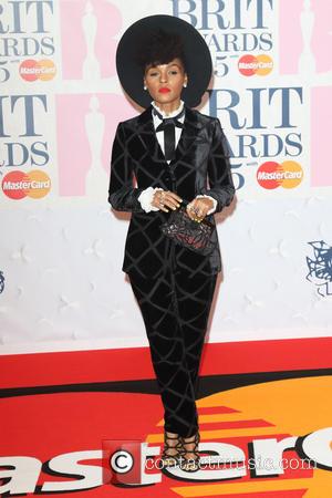 Janelle Monae - The Brit Awards 2015 at the O2 Arena - Arrivals at O2 Arena, The Brit Awards -...