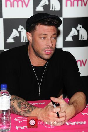 Blue and Duncan James - Blue sign copies of their new album 'Colours' at HMV in Birmingham at HMV Bullring...