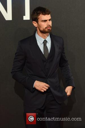 Theo James - Shots of a host of stars as they arrived for the world premiere of 'Insurgent' which was...