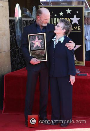 Ed Harris and Margaret Harris - The ceremony honoring Ed Harris with a Star on The Hollywood Walk of Fame...