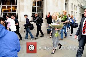 Fearne Cotton - Fearne Cotton leaving the BBC Radio 1 studios after broadcasting her final show - London, United Kingdom...