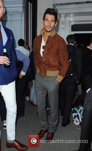 David Gandy - Celebrities at the Chiltern Firehouse - London, United Kingdom - Wednesday 10th June 2015