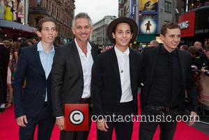 Angus Lineker, Gary Lineker, Tobias Lineker and George Lineker