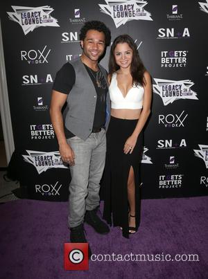 Corbin Bleu and Sasha Clements