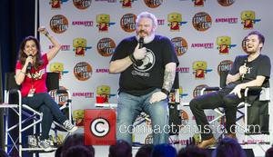 Lisa Corrao, Kristian Nairn and Finn Jones