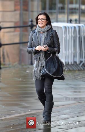 Kym Marsh - Kym Marsh leaves Key 103 Radio Station after co presenting the breakfast show with Mike Toolan. -...