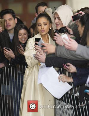 Ariana Grande - Ariana Grande at the BBC Radio 1 studios - London, United Kingdom - Wednesday 30th March 2016