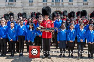 Guards and The Commonwealth Children's Choir