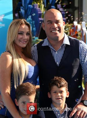 Tito Ortiz, Amber Nichole Miller, Journey Jette Ortiz and Jacob Ortiz