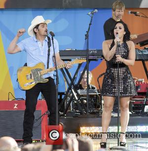 Brad Paisley and Demi Lovato