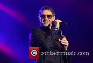 Marti Pellow of Wet Wet Wet appearing on stage at the Night at the Park event held at Zuiderpark, The...