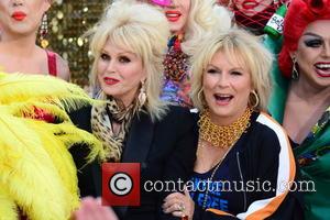 Jennifer Saunders and Joanna Lumley