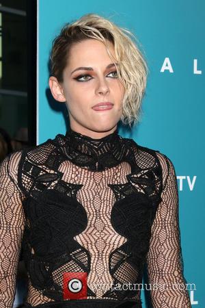 Kristen Stewart wearing a revealing dress at the premiere of A24's 'Equals' held at ArcLight cinema in Hollywood. Kristen plays...