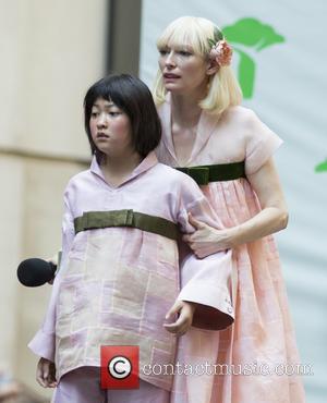 Seo-hyeon Ahn and Tilda Swinton