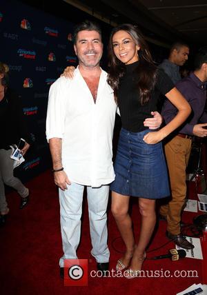 Simon Cowell and Terri Seymour