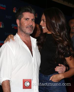 Simon Cowell and Terri Seymour