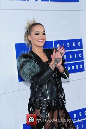 Rita Ora attending the MTV Video Music Awards 2016 held at the Madison Square Garden in New York City. United...