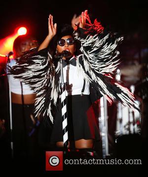 Janelle Monae performing on the second day at Afropunk Festival 2016 held at Commodore Barry Park - Brooklyn, New York,...