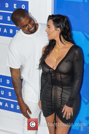 Kanye West and Kim Kardashian