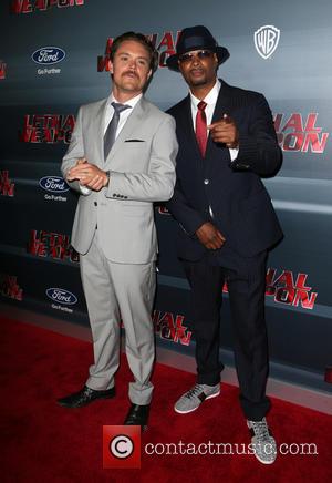 Clayne Crawford, Damon Wayans and Jr.