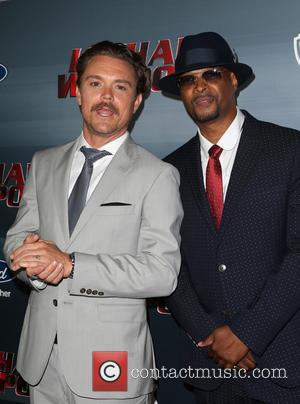 Clayne Crawford, Damon Wayans and Jr.