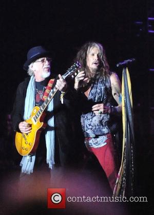 Aerosmith, Brad Whitford and Steven Tyler