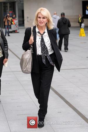 Joanna Lumley seen at the BBC Radio studios, London, United Kingdom - Wednesday 21st September 2016