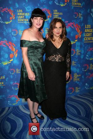 Pauley Perrette and Kathy Najimy