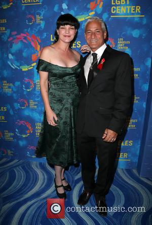 Pauley Perrette and Greg Louganis