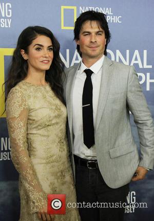 Ian Somerhalder and Nikki Reed at National Geographic's 'Years Of Living Dangerously' Season 2 World Premiere held at American Museum...